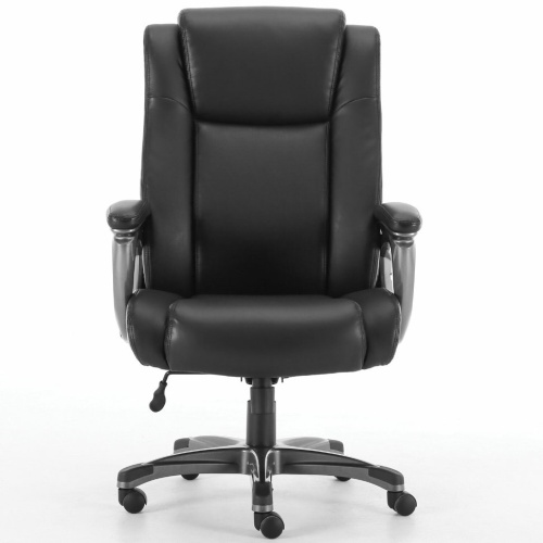 Кресло руководителя Brabix Premium Solid HD-005 до 180 кг, кожа, черное 531941 фото 2